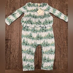 Kate Quinn Long Sleeve Ruffle Jumpsuit